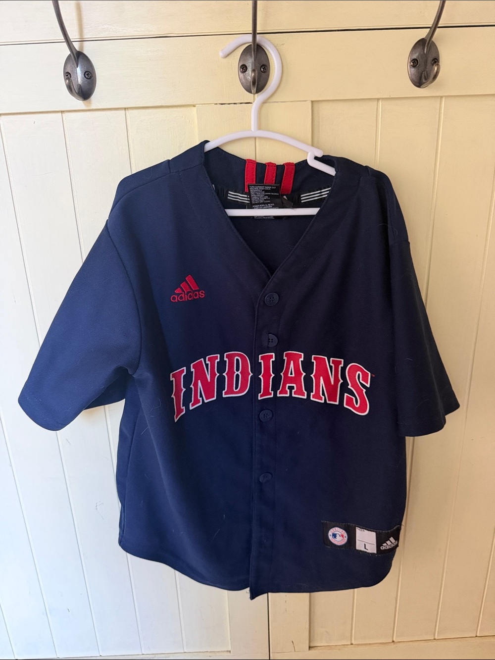 adidas Kids Cleveland Indians Baseball Jersey